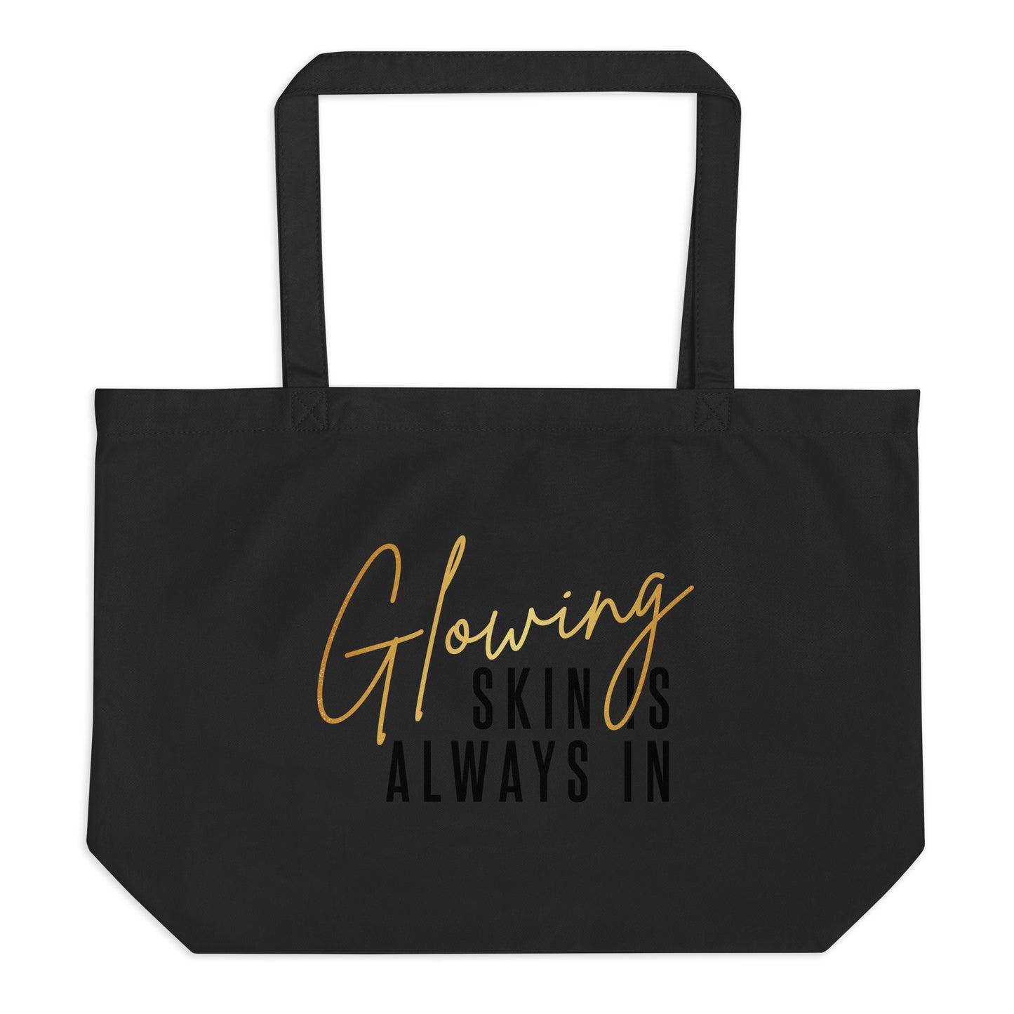 Large organic tote bag