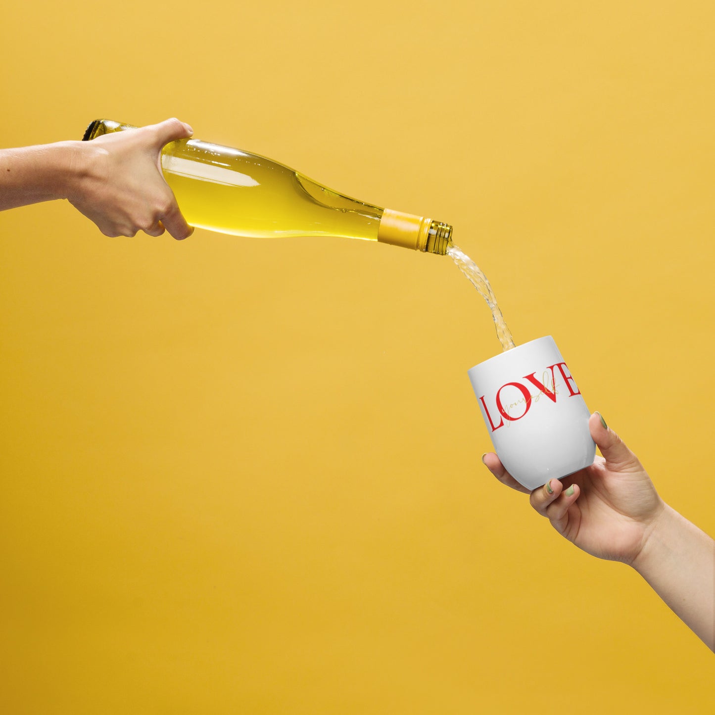 Love yourself tumbler