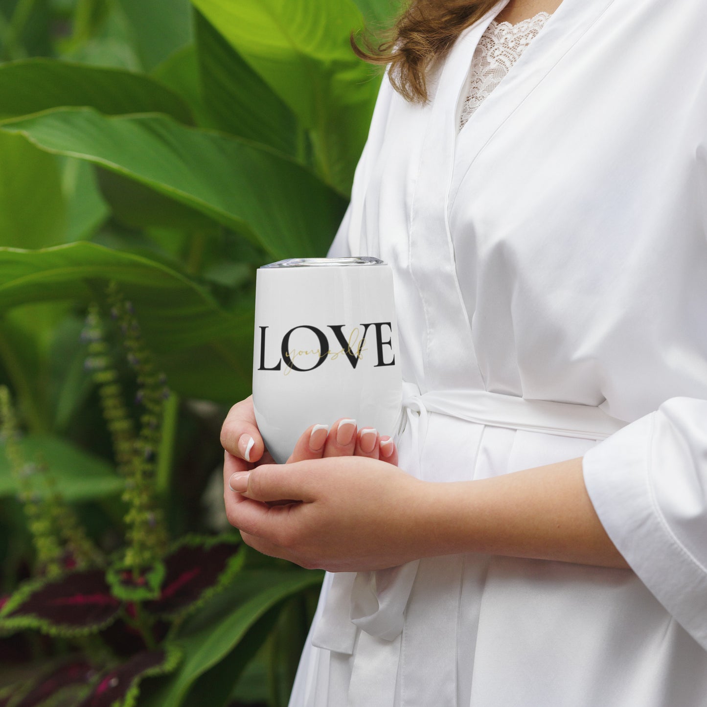 Love Wine tumbler