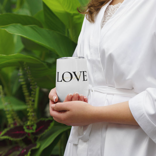 Love Wine tumbler